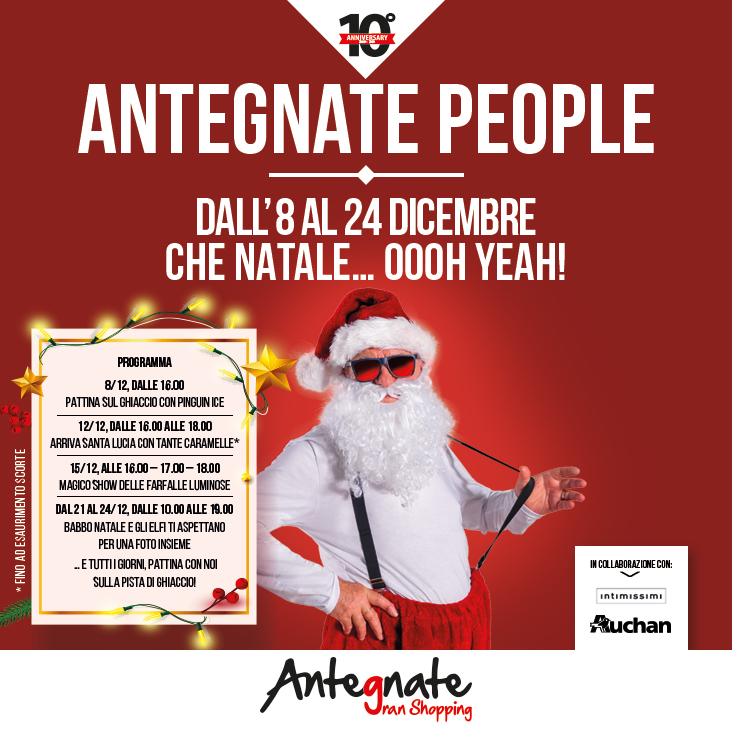 Eventi Di Natale.Eventi Di Natale Antegnate Gran Shopping Antegnate Bg